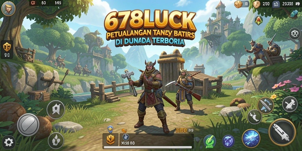Gameplay menakjubkan 678LUCK dalam dunia terbuka yang luas.