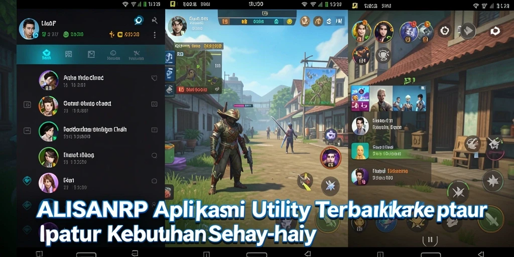 Screenshot utama ALISANRP yang menunjukkan antarmuka aplikasi.