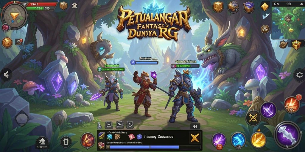 Tangkapan layar C7890, menunjukkan aksi pertarungan dinamis dalam permainan RPG.