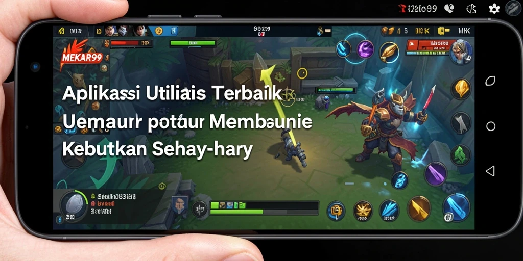 Tampilan antarmuka MEKAR99 yang bersih dan intuitif.