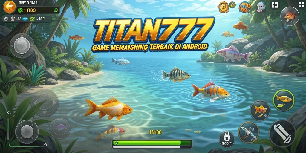 Gameplay seru memancing di TITAN777 dengan grafik yang menawan.